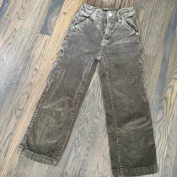 Olive green corderoy jeans by Joes Jeans, size 8 - Picture 1 of 4